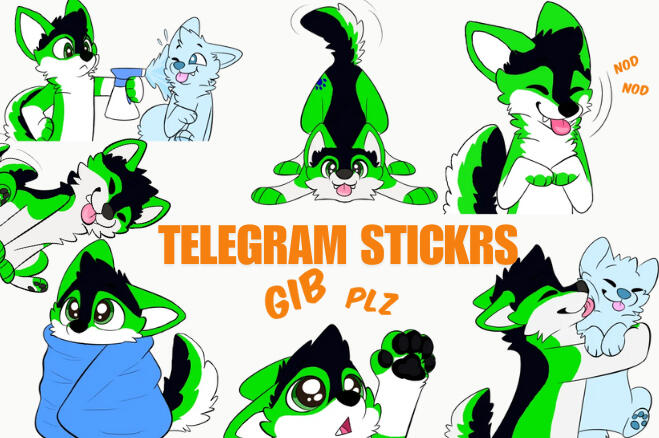 Furry Stickers