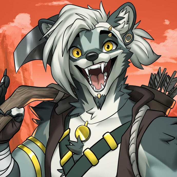 Furry Half Body Design